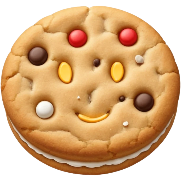 Simple cookie emoji