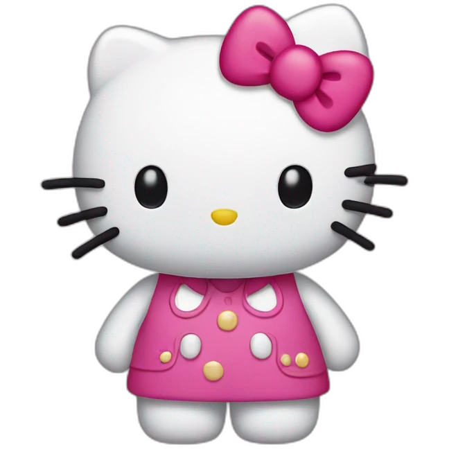 Hello kitty emoji
