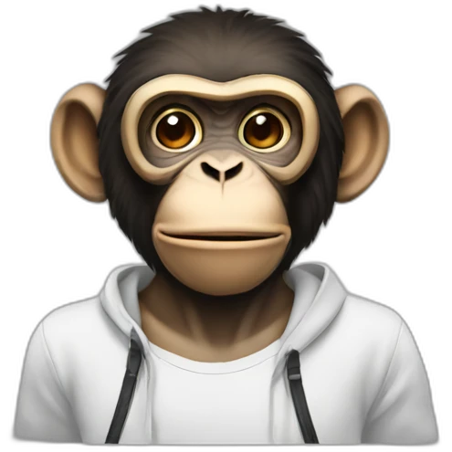techno monkey emoji