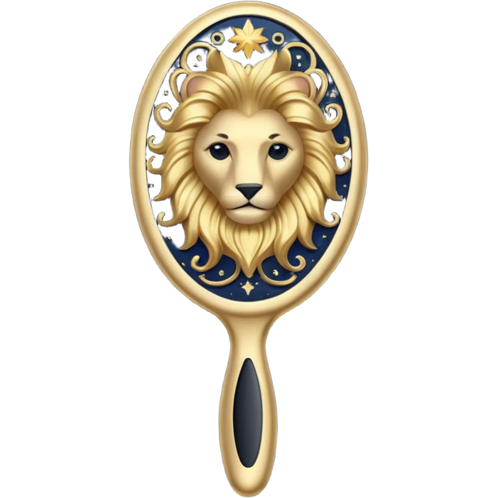 horoscope hairbrush emoji