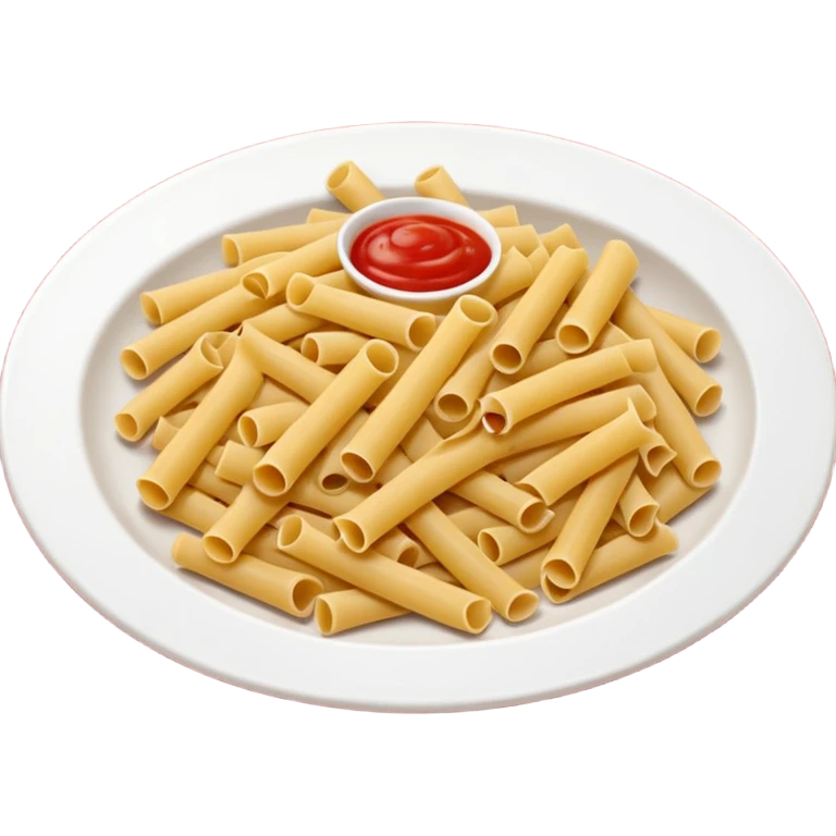 Pasta vermelha com papel emoji