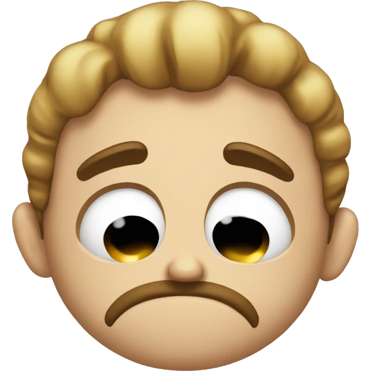 Sad angry emoji