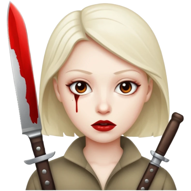 SERIAL KILLER WİTH KNİFE emoji