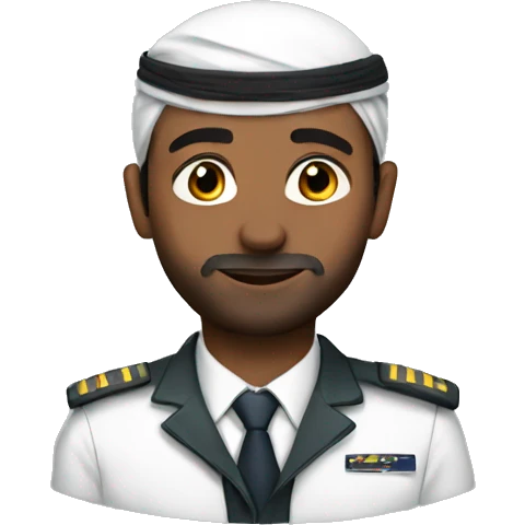 Muslim pilot emoji