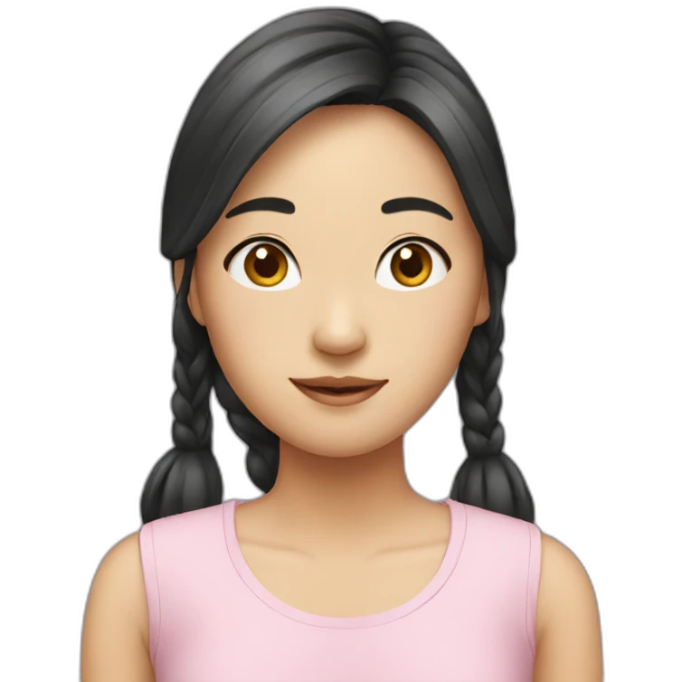 asian girl emoji
