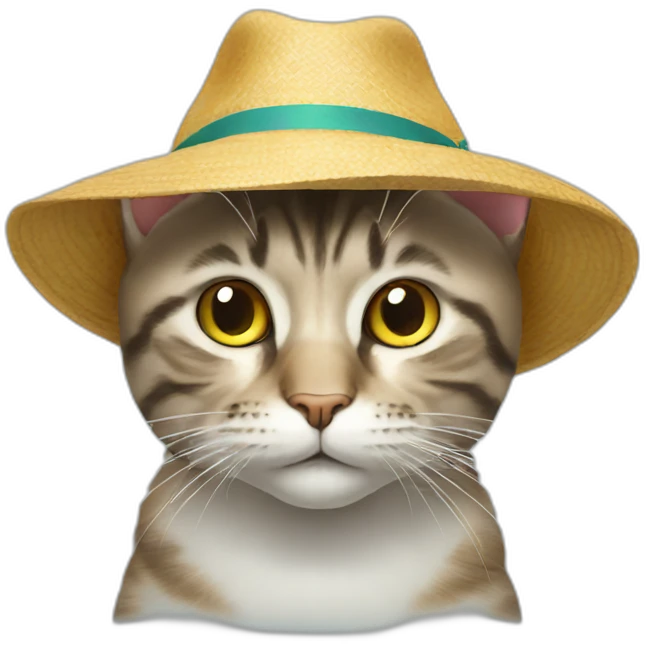 cat on a hat emoji