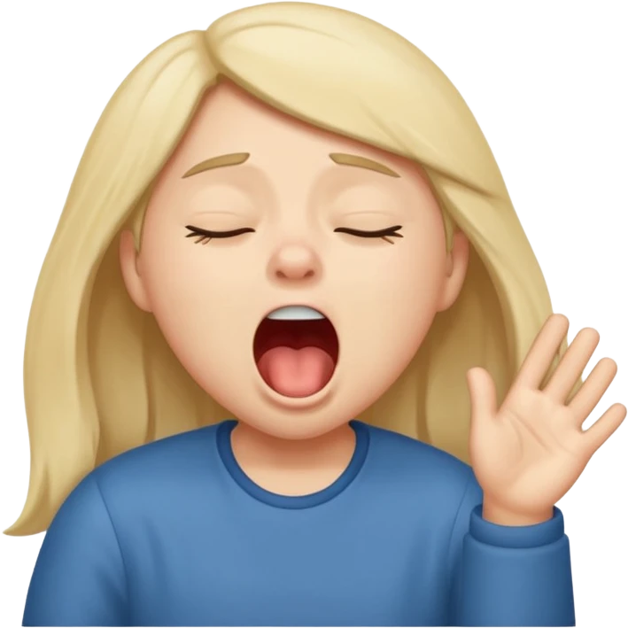 Sleepy Character zzz emoji