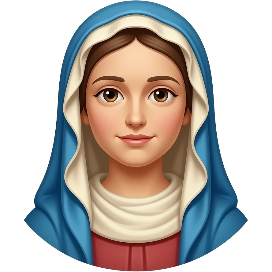 emoji de María (virgen)modo emoji emoji
