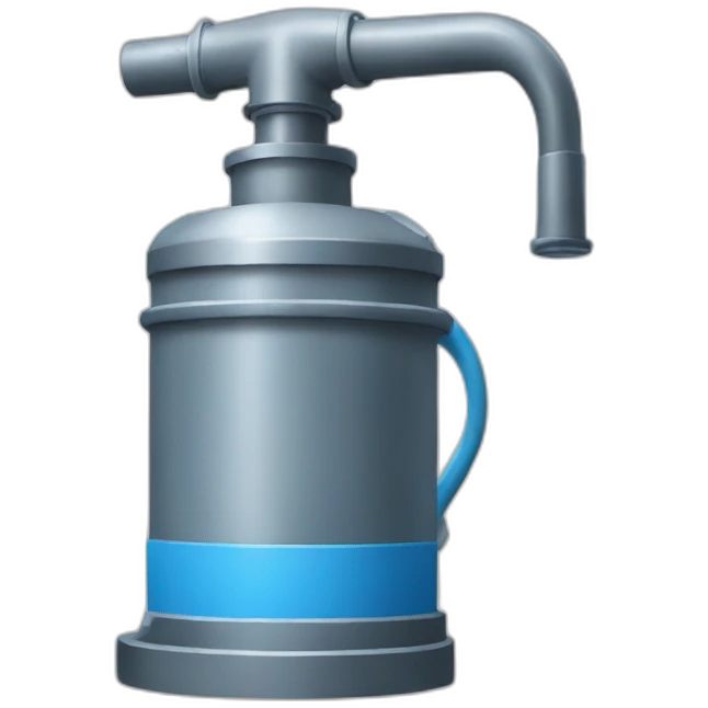 Water hand pump  emoji