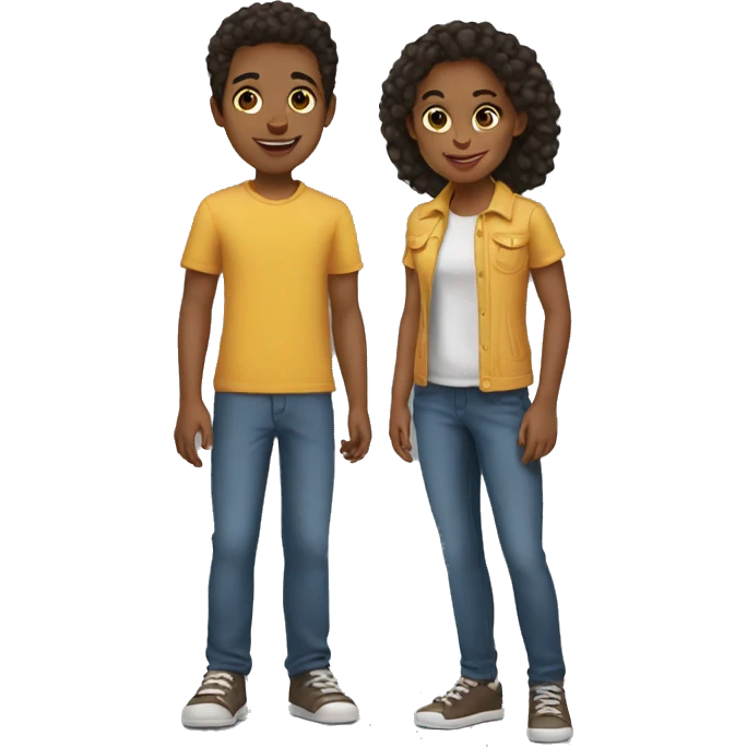 Sister & brothers  emoji