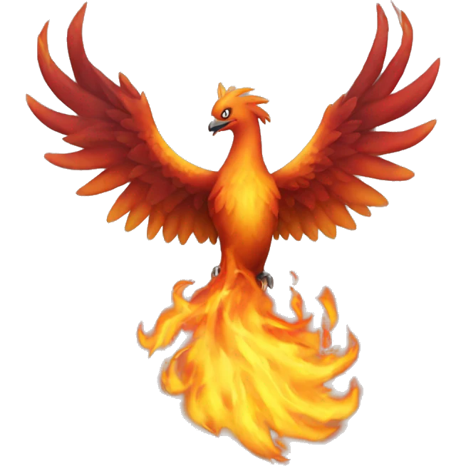 phoenix on fire emoji