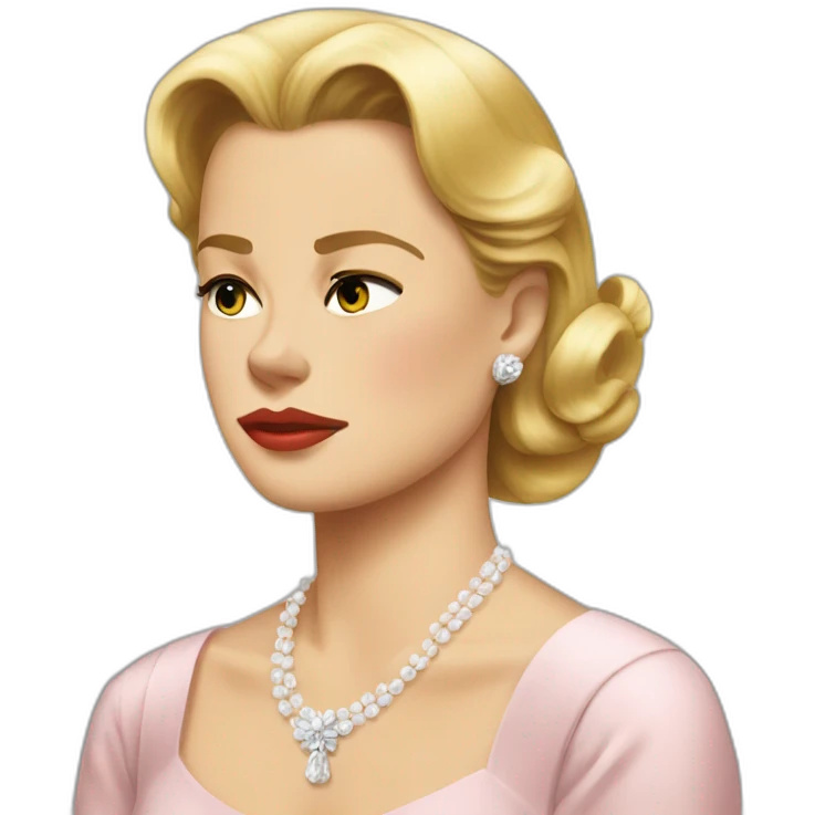 Grace kelly crying heartbroken emoji