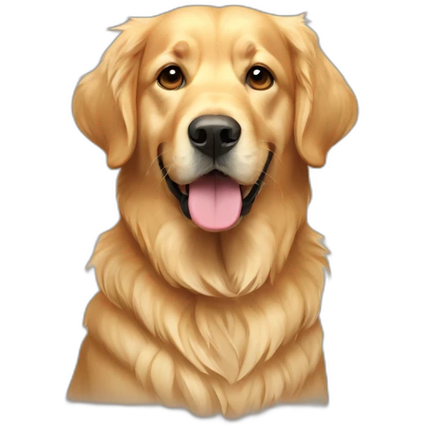 golden retriver emoji