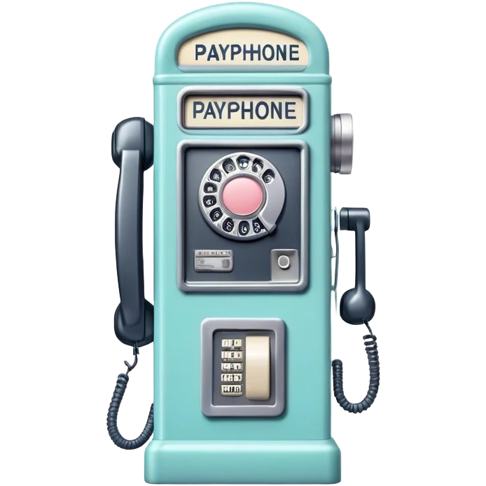 pastel london payphone emoji