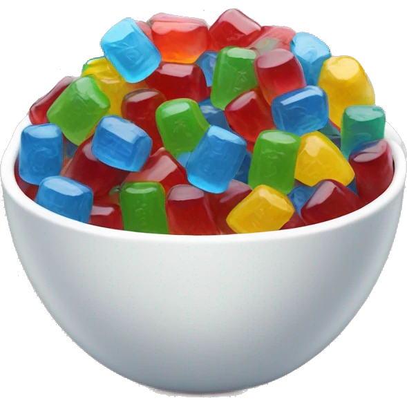 jolly rancher in a big bowl emoji
