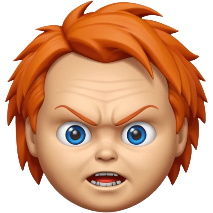 Un emojin de chuky emoji