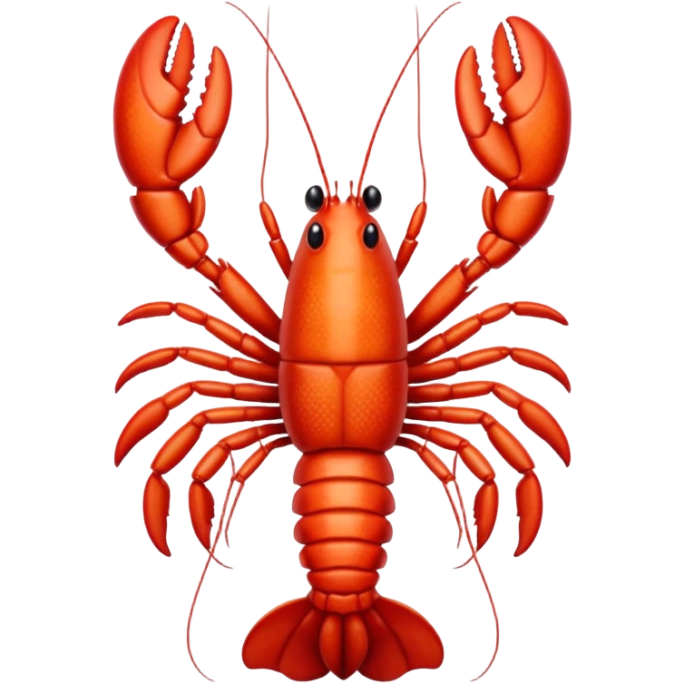 White lobster  emoji