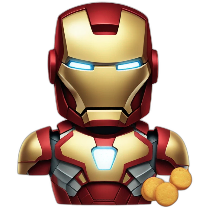 Iron man pot de beurre emoji