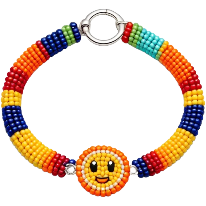 Seed bead
Bracelet  emoji