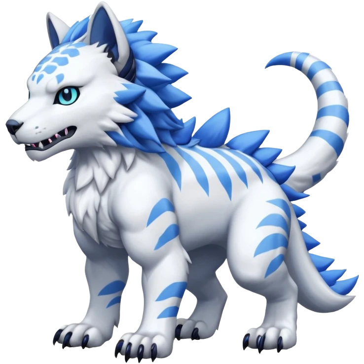 Garurumon (full body emoji