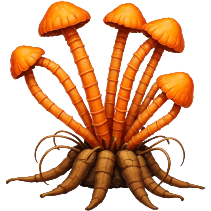 cordyceps mushroom emoji