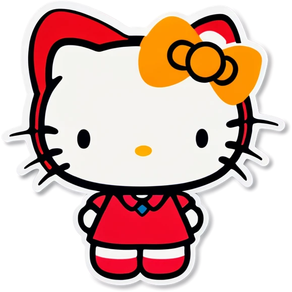 Hello Kitty at school  emoji