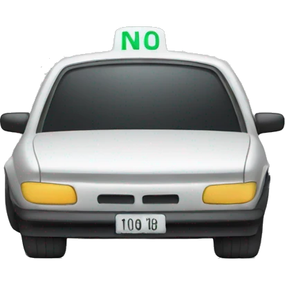 no speed limit emoji