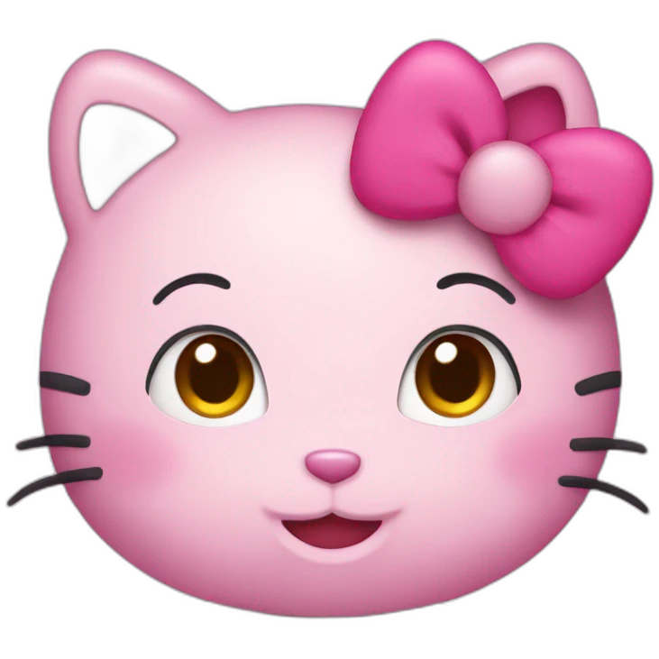 Hello kitty emoji