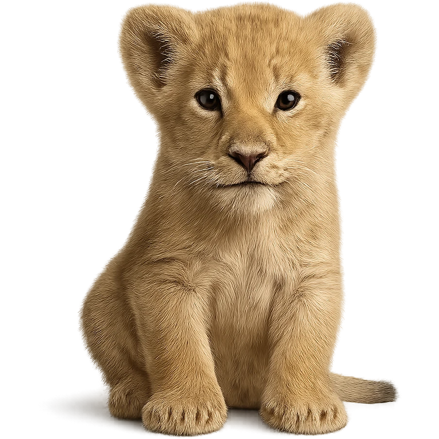 Lion cub emoji