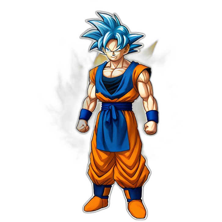goku super sayan emoji