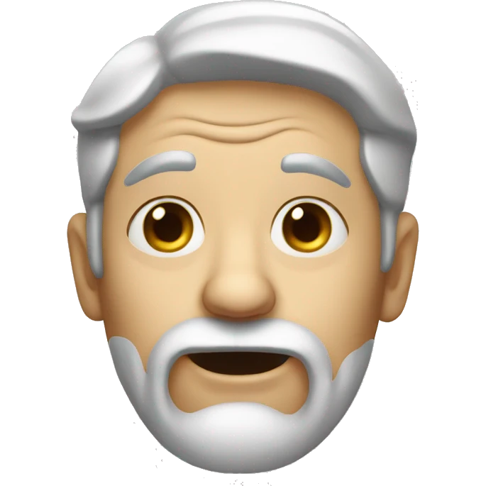 Drooling man emoji