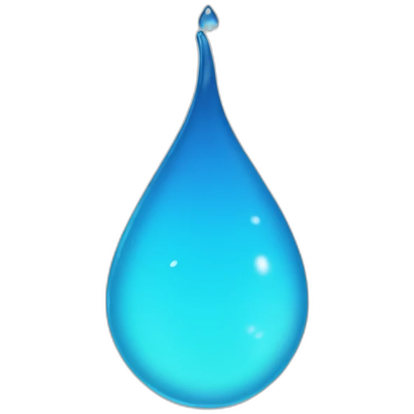 water drop emoji