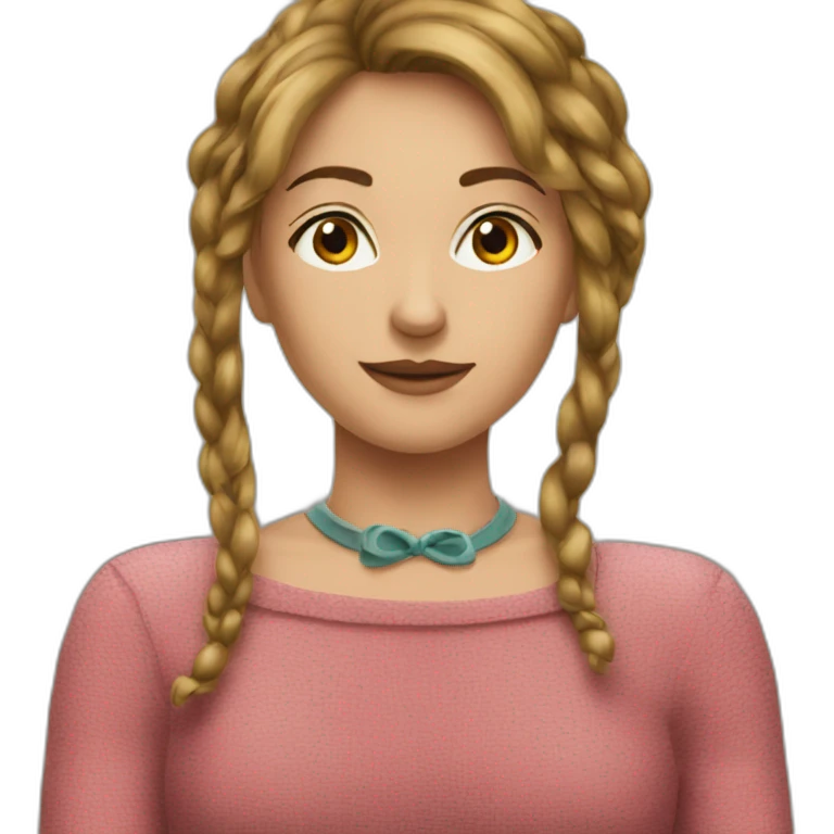 Une naine emoji