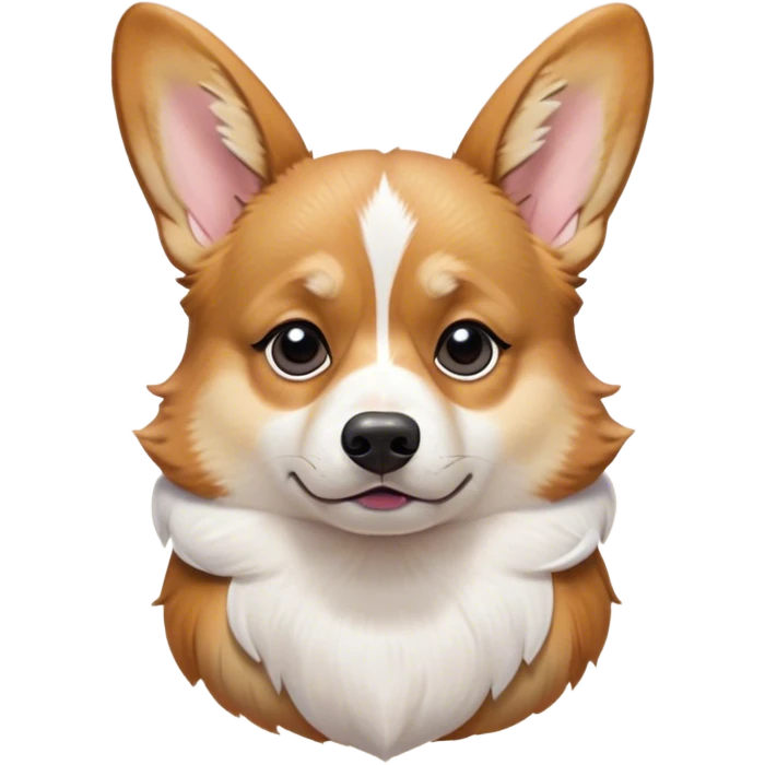 Cinematic Meme-Worthy Grumpy Fawn Corgi Portrait Emoji, Head held high but eyes filled with dramatic disappointment, smooth fawn fur with striking white patches, deeply furrowed brow forming an unmistakable scowl, ears slightly angled back in disapproval, piercing brown eyes glaring with pure exasperation, Simplified yet hilariously over-exaggerated features, highly detailed, glowing with an aura of supreme annoyance, high shine, exhausted yet judgmental, stylized with an almost regal pettiness, bright but brooding, soft glowing outline, capturing the essence of a herder that has seen it all and is thoroughly unimpressed, so meme-worthy it feels like it could instantly become the next viral sensation of grumpiness! emoji