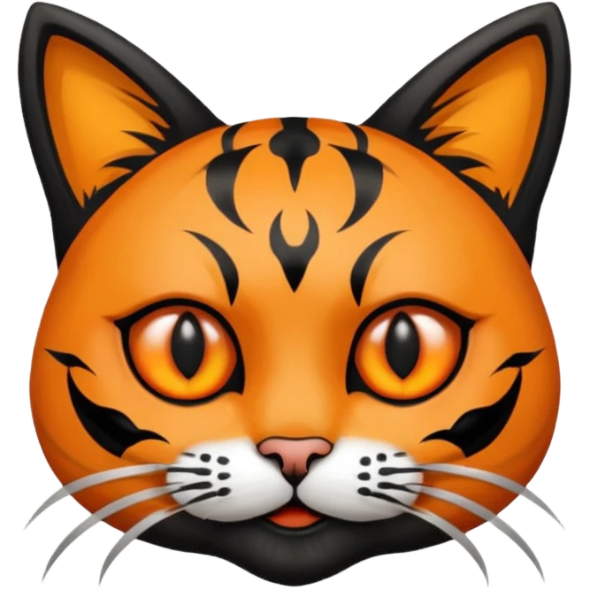 Helloween cat emoji