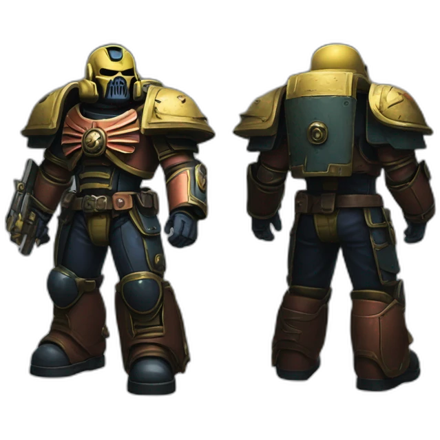 Warhammer 40k space marine emoji