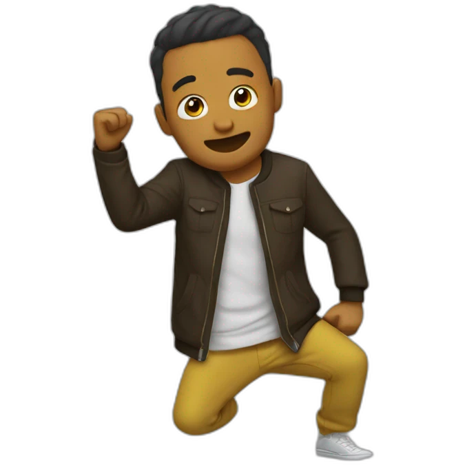 Le dab  emoji
