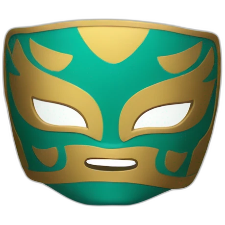 Lucha libre mask emoji