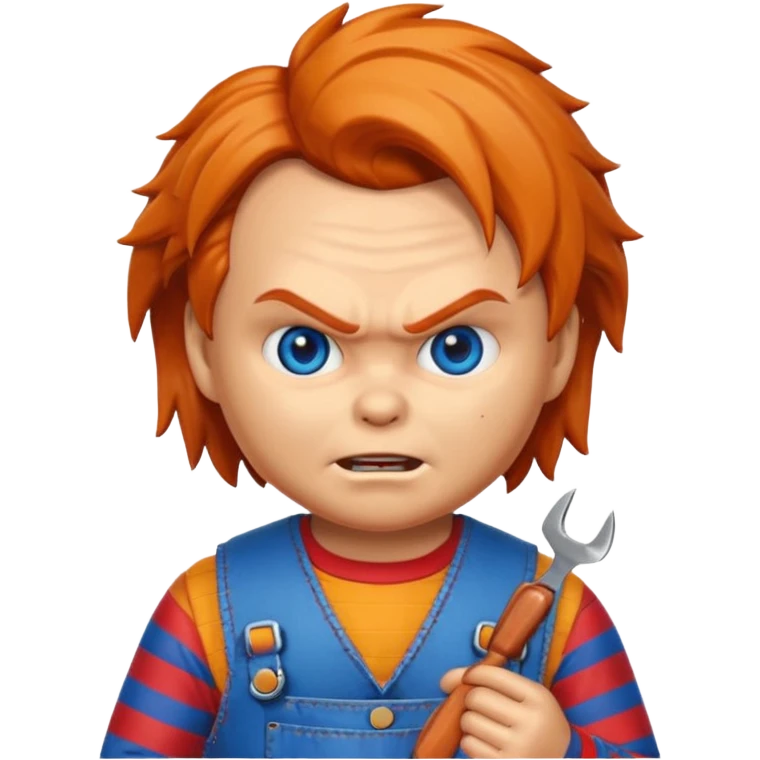 Un emojin de chuky emoji