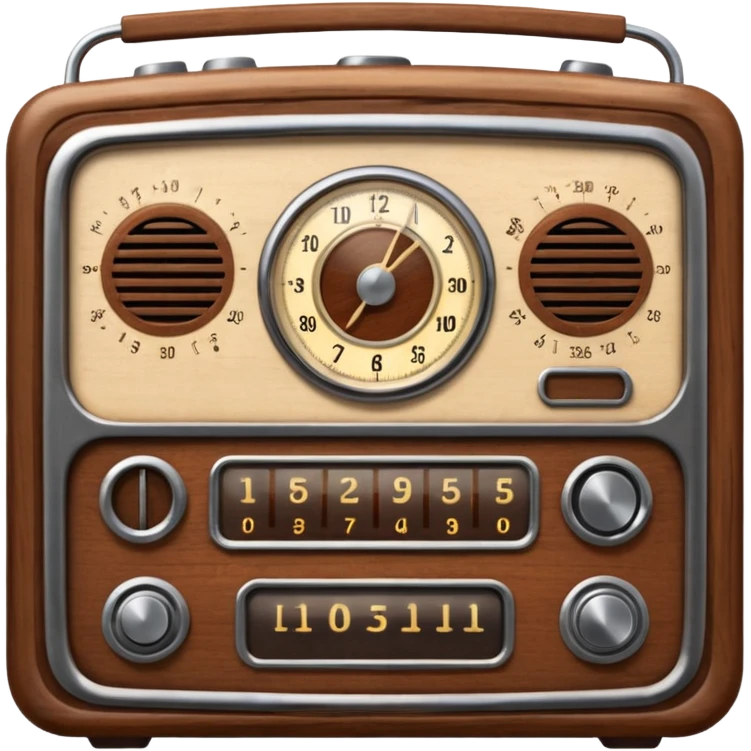 old radio emoji