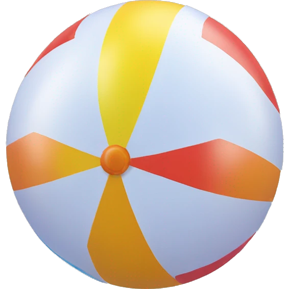 inflatable beach ball emoji