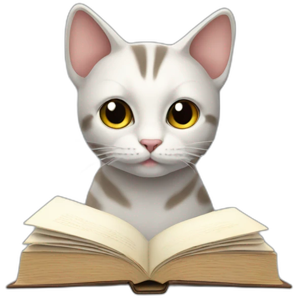 cat-with-book emoji