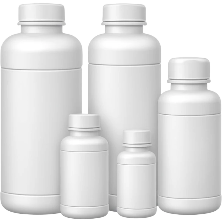 supplements bottles  emoji