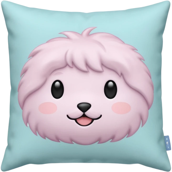 pillow pastel colors without faces emoji