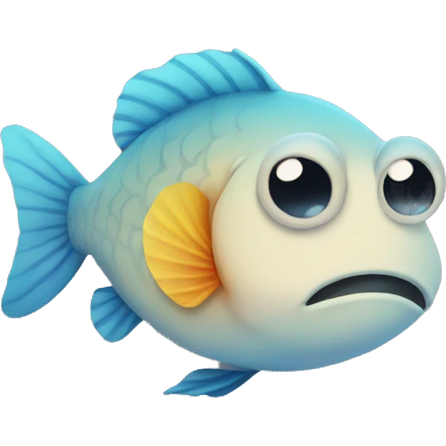 sad fish emoji