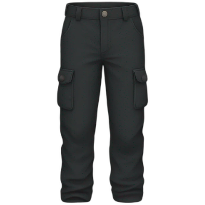 Black Cargo pants emoji