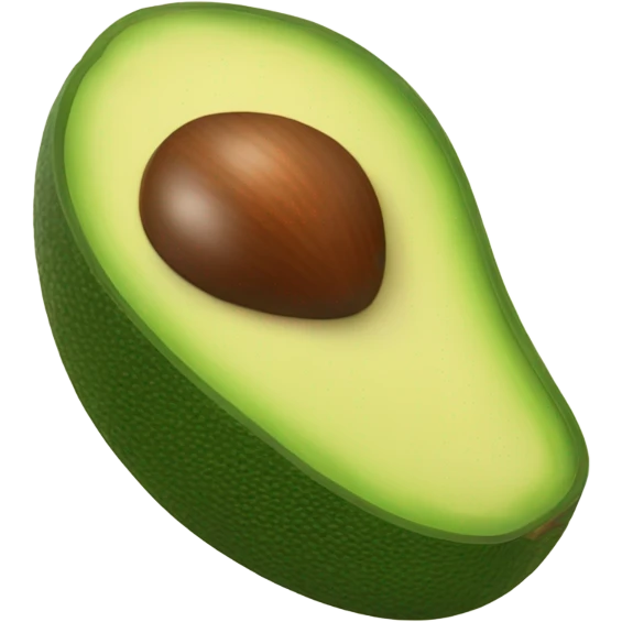Slices of avocado emoji