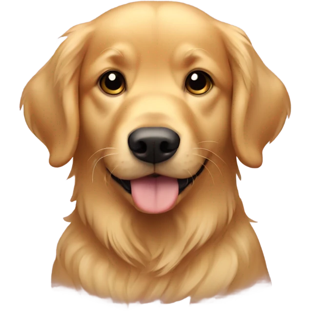 Golden retriever  emoji