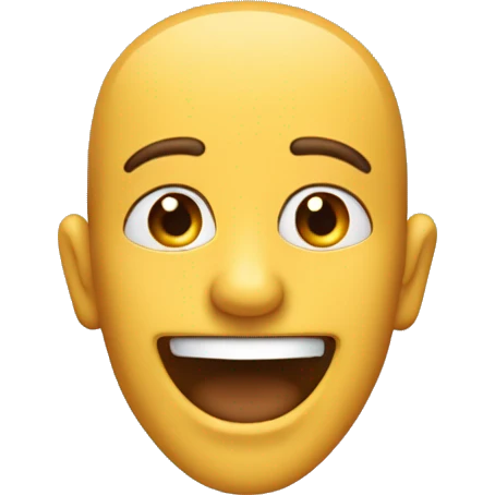 Sourire caché dans le sang emoji