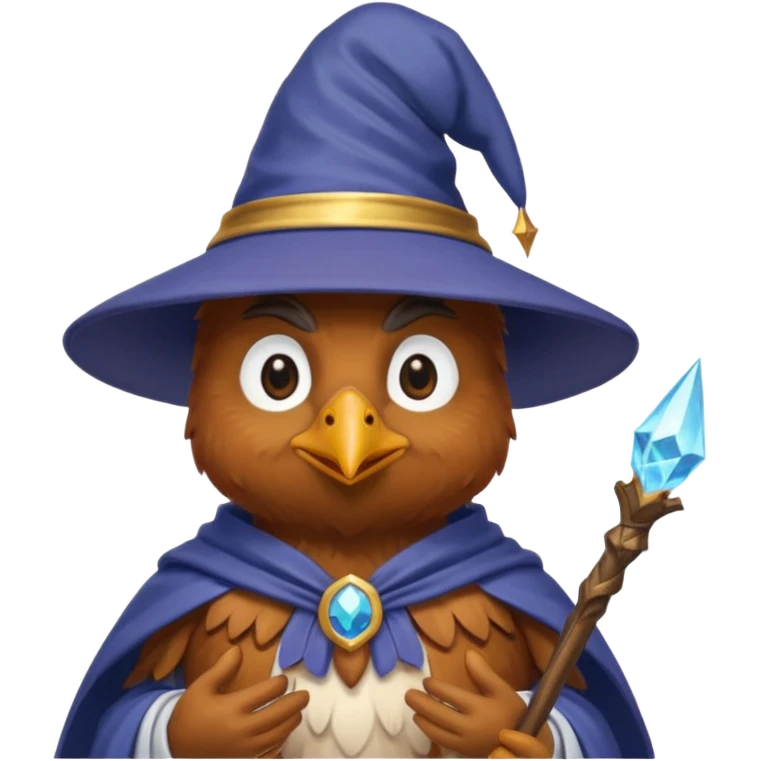 Chicken Wizard  emoji